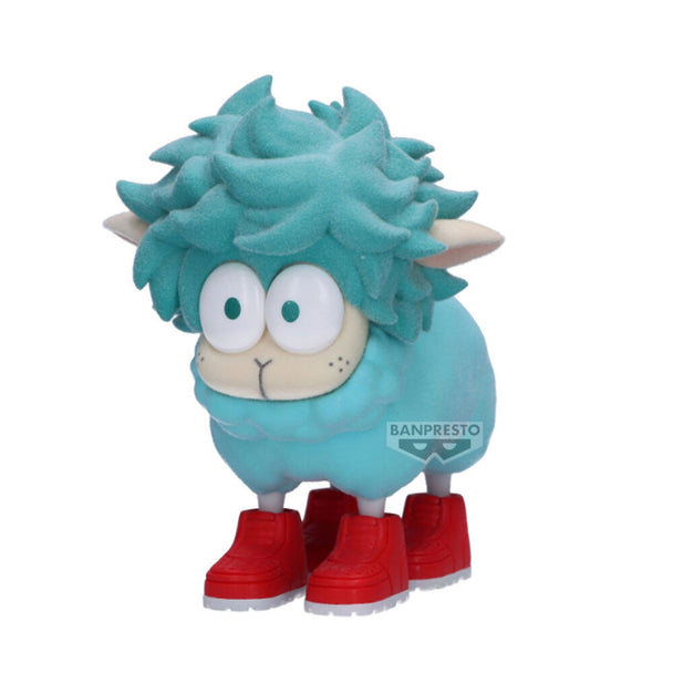 Figurine Dekusheep Fluffy Puffy de My Hero Academia vue de face, 7 cm, finition détaillée