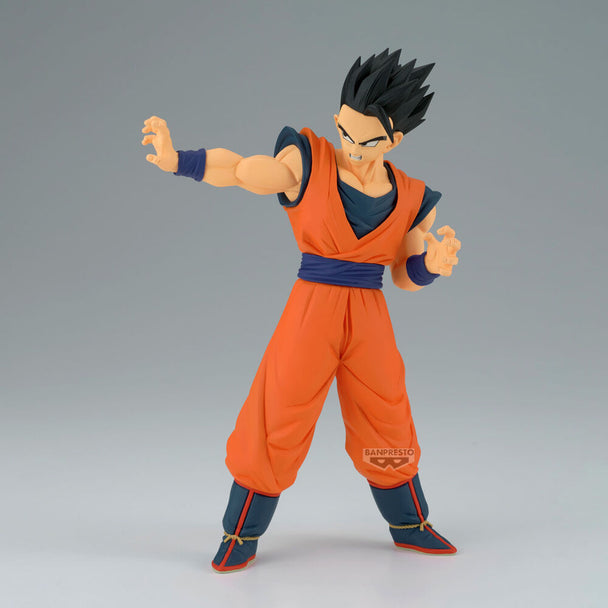 Figurine Ultimate Gohan Dragon Ball Z de 16 cm en pose de combat dynamique