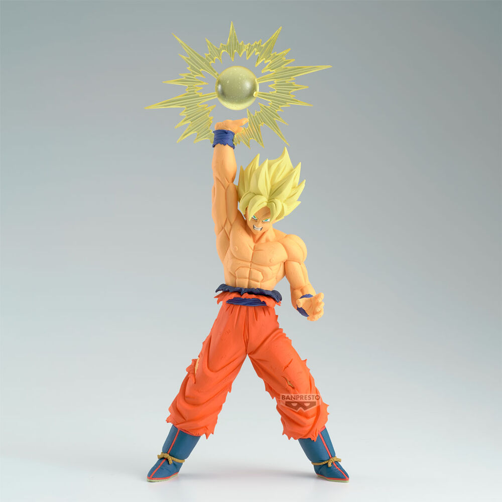 Figurine Son Goku Dragon Ball Z 17cm vue de face avec détails précis et couleurs vives