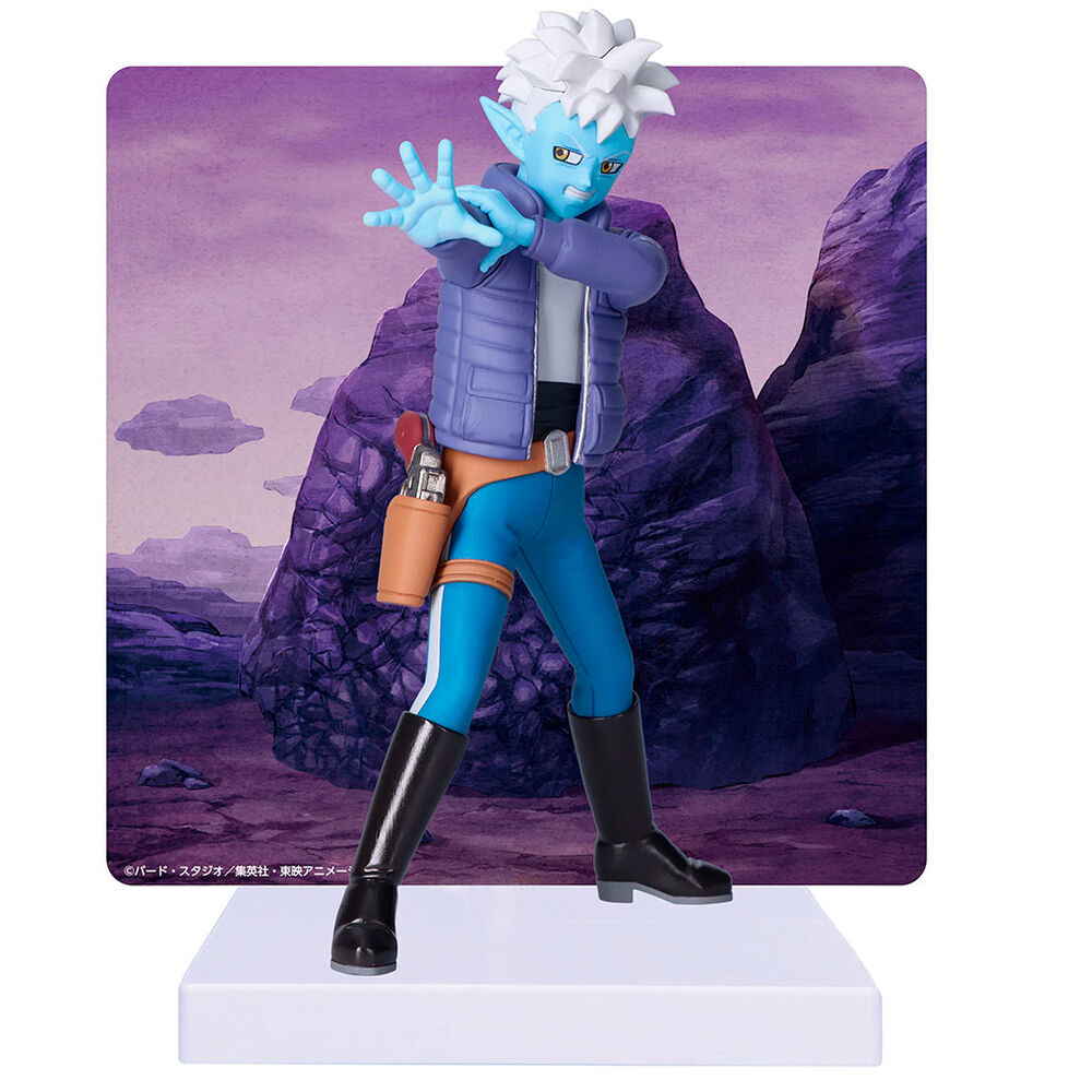 Figurine Dragon Ball Daima Glorio de 14cm par BANPRESTO, vue de face avec détails précis et couleurs vives.
