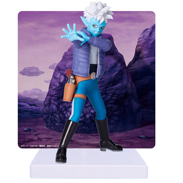 Figurine Dragon Ball Daima Glorio de 14cm par BANPRESTO, vue de face avec détails précis et couleurs vives.