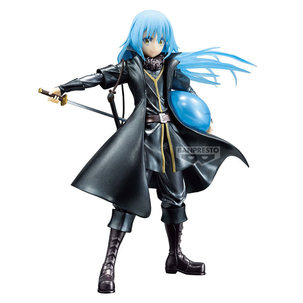 Figurine Rimuru Tempest Clear Materials de 23 cm vue de face avec détails transparents