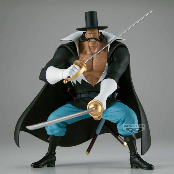 Figurine One Piece Vista Battle Record 14cm vue de face avec détails colorés et expression dynamique