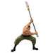 Figurine Grandista Edward Newgate de One Piece vue de face, 21 cm, détails précis du visage et tenue