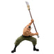 Figurine Grandista Edward Newgate de One Piece vue de face, 21 cm, détails précis du visage et tenue