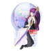 Profil gauche de la figurine Fern Glasscap montrant la posture dynamique et les accessoires