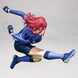 Vue arrière de la figurine BANPRESTO Blue Lock Hyoma Chigiri avec finitions détaillées