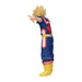 Profil gauche de la figurine All Might True Form montrant les muscles et la posture héroïque