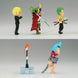 Vue rapprochée du visage expressif de la figurine One Piece Enies Lobby World Collectable 7 cm