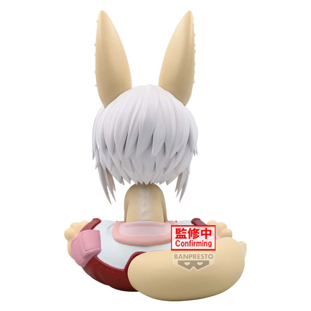 Vue arrière de la figurine Nanachi mettant en valeur la qualité des matériaux BANPRESTO