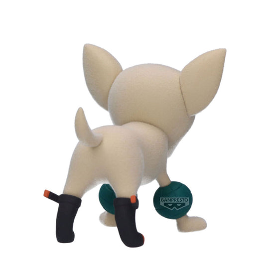 Vue arrière de la figurine BANPRESTO Bakudog Fluffy Puffy mettant en valeur les détails du dos