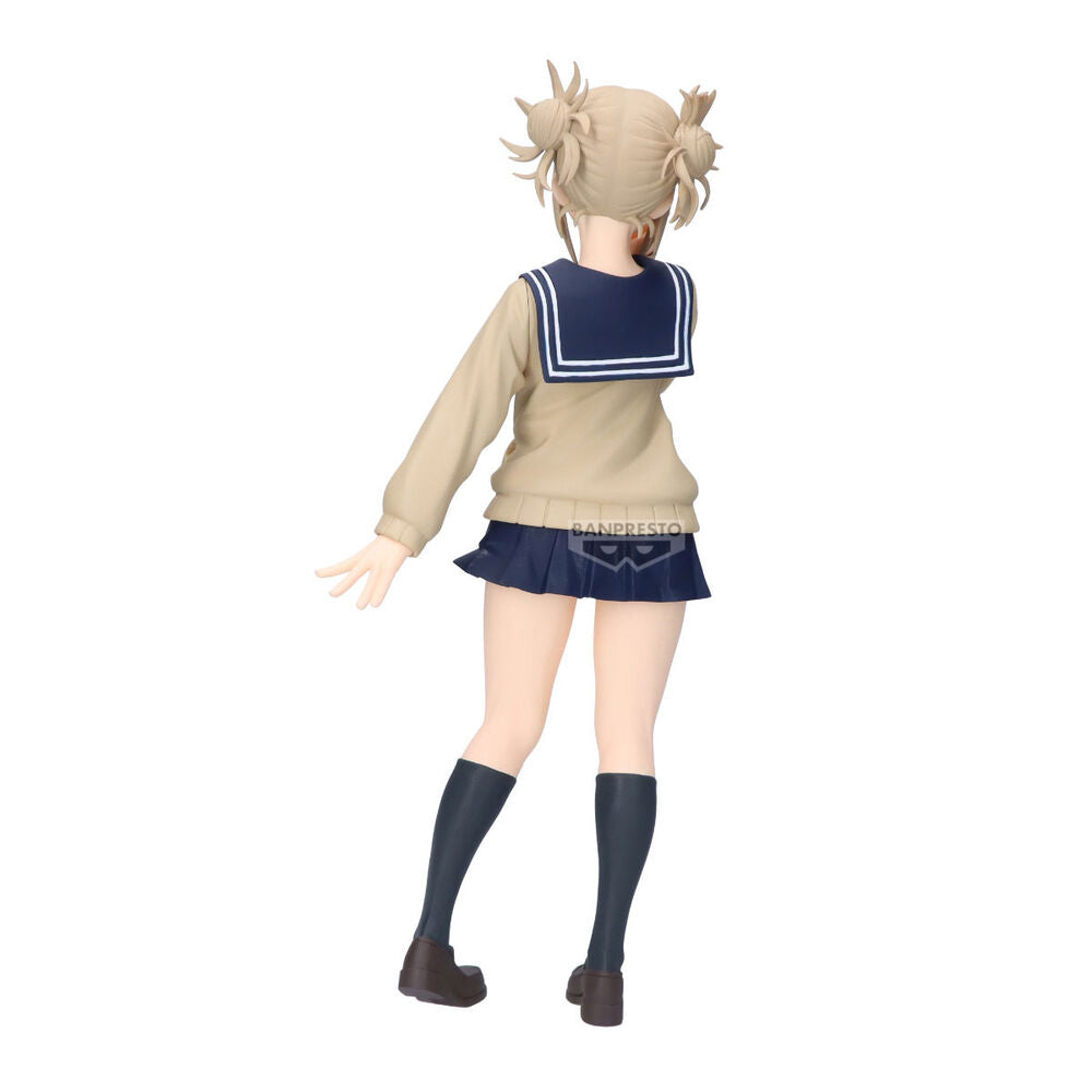 Vue arrière de la figurine Himoko Toga montrant les textures et le design soigné