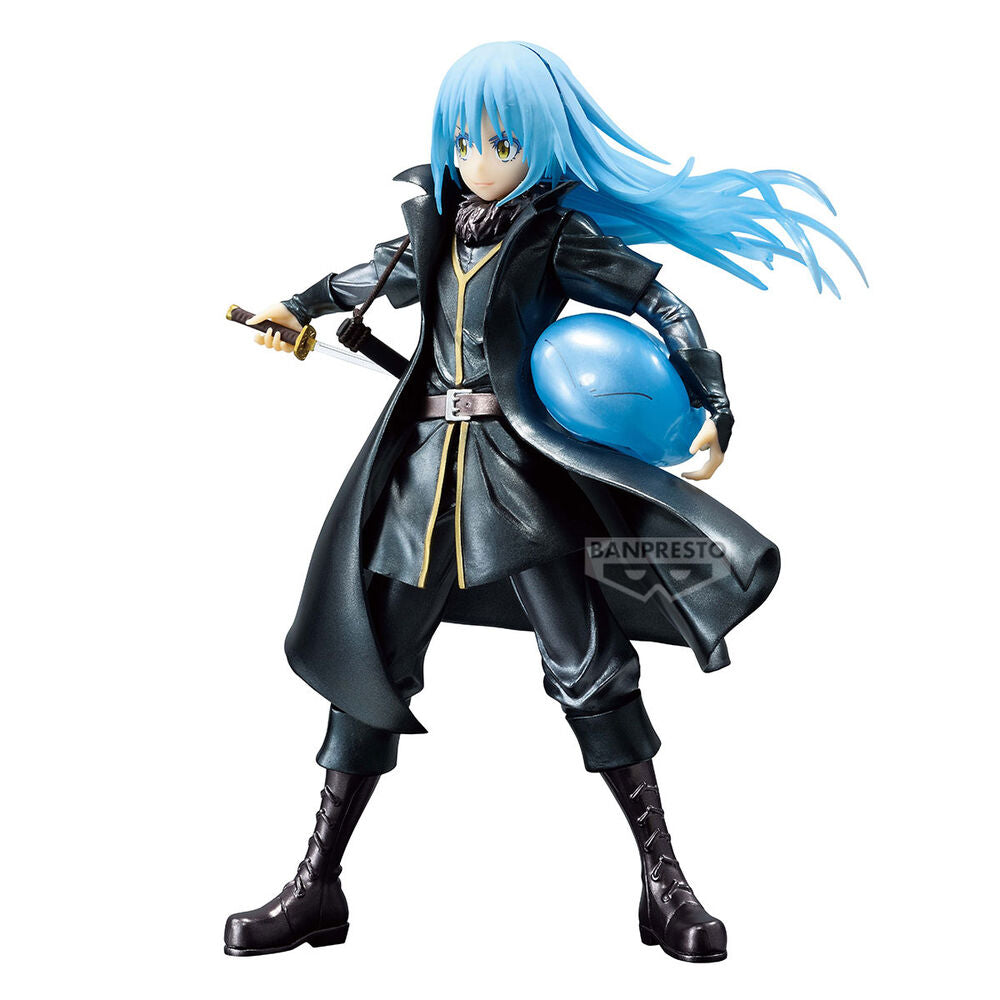Vue rapprochée des détails et finitions de la figurine Rimuru Tempest BANPRESTO
