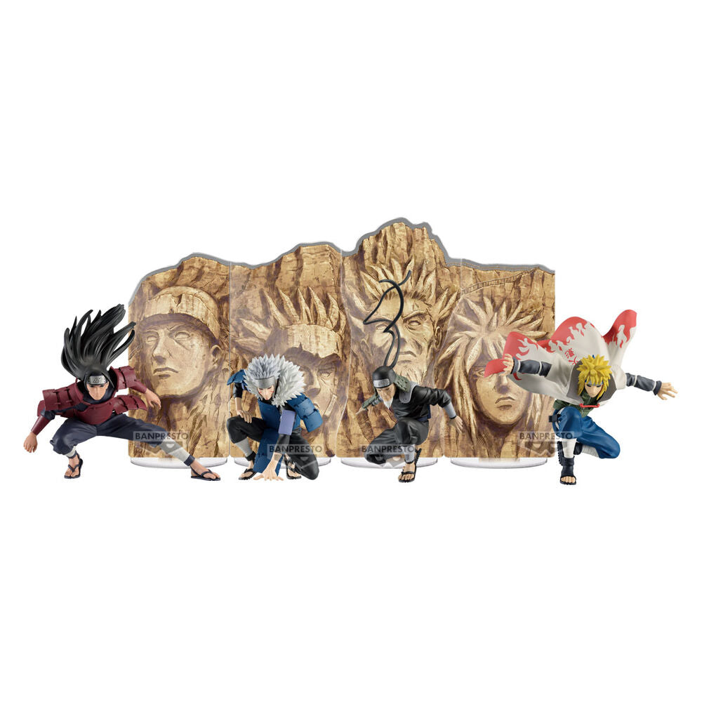 Packaging officiel BANPRESTO de la figurine Minato Namikaze 15cm