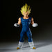 Figurine Vegeta Grandista posée sur socle avec logo Dragon Ball Z visible