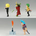 Image détaillée de la figurine One Piece Enies Lobby BANPRESTO montrant les accessoires et reliefs