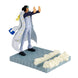 Photo de la figurine Aokiji Kuzan sur socle, mettant en valeur la qualité des finitions BANPRESTO