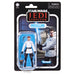 Vue latérale de la figurine Cal Kestis montrant ses articulations flexibles
