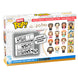 Blister 4 figurines Bitty POP Harry Potter et Hermione FUNKO en boîtier acrylique rigide