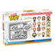 Présentation des quatre figurines Bitty POP Harry Potter dans leur étui transparent rigide