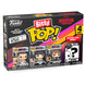 Présentation des 4 figurines Bitty POP Stranger Things Eleven avec un personnage rare mystère inclus
