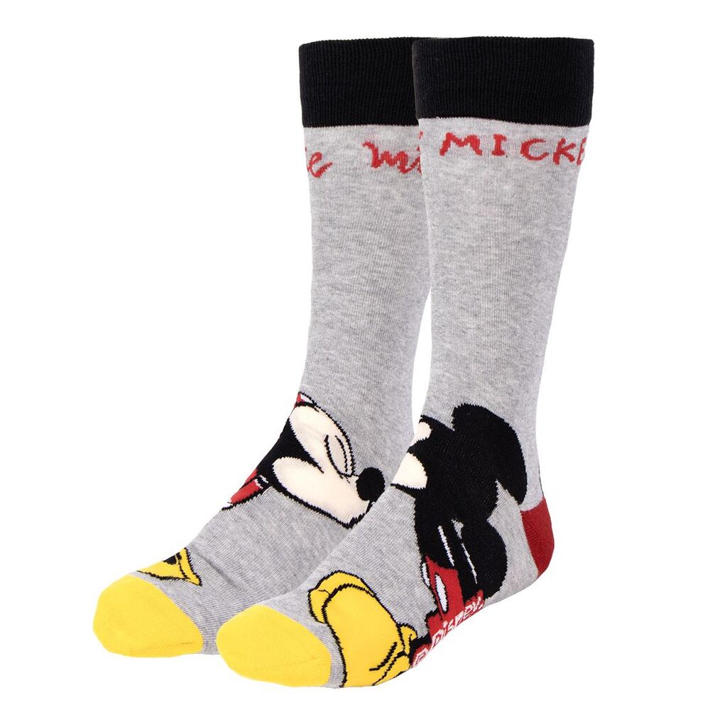 Détail de la composition en coton et élasthanne des chaussettes Disney Minnie CERDÁ