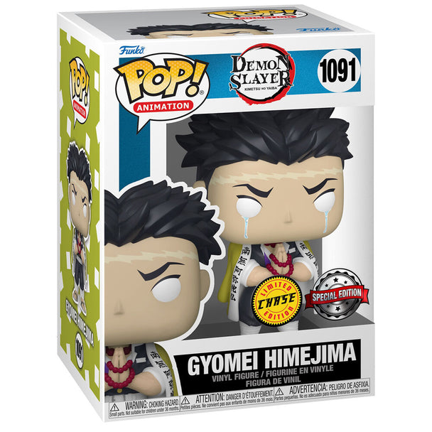 Boîte cadeau officielle de la figurine Funko POP Gyomei Himejima Demon Slayer Kimetsu no Yaiba