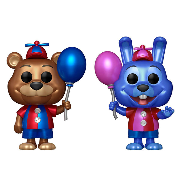 Figurine FUNKO POP Balloon Freddy de Five Nights at Freddy's en édition exclusive, vue de face avec détails colorés