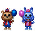 Figurine FUNKO POP Balloon Freddy de Five Nights at Freddy's en édition exclusive, vue de face avec détails colorés