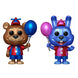 Figurine FUNKO POP Balloon Freddy de Five Nights at Freddy's en édition exclusive, vue de face avec détails colorés