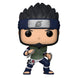 Figurine Funko POP Asuma de Naruto Shippuden en vinyle, vue de face dans sa boîte cadeau.