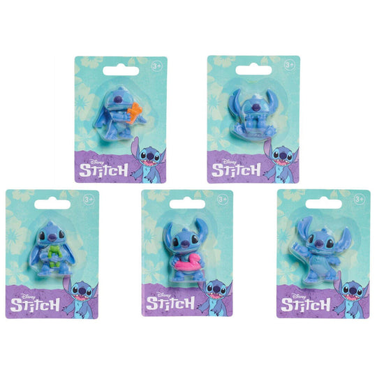 Collection complète de figurines Stitch assorties Disney JUST PLAY