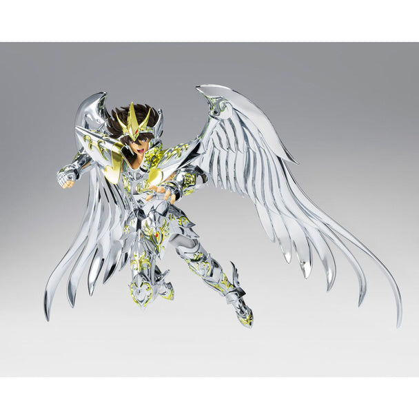 Détail des mains interchangeables de la figurine Pegasus Seiya God Cloth 17cm