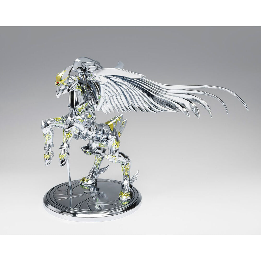 Expressions faciales variées de la figurine Saint Seiya Pegasus Seiya God Cloth
