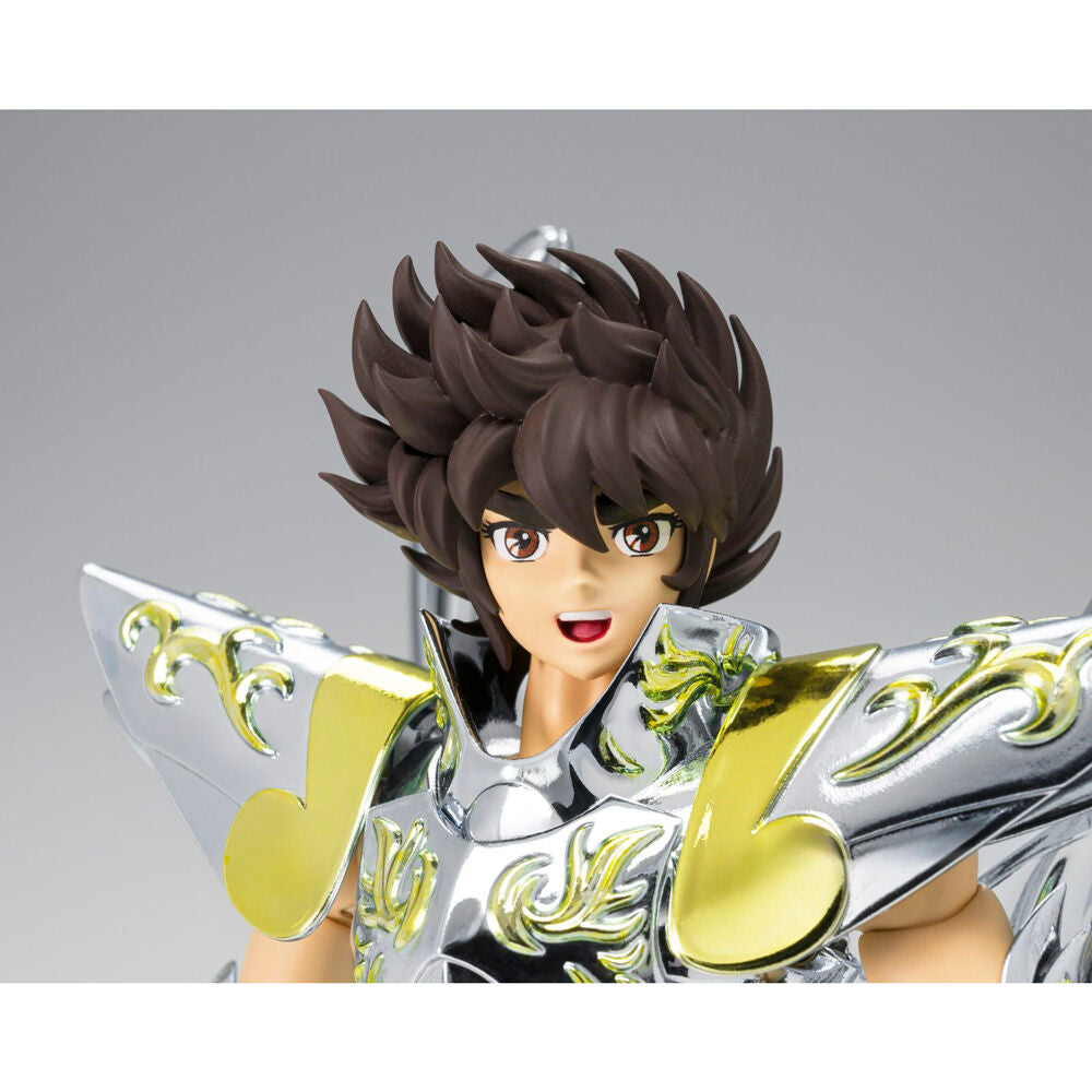 Figurine Saint Seiya Pegasus Seiya avec armure endommagée pour un effet réaliste