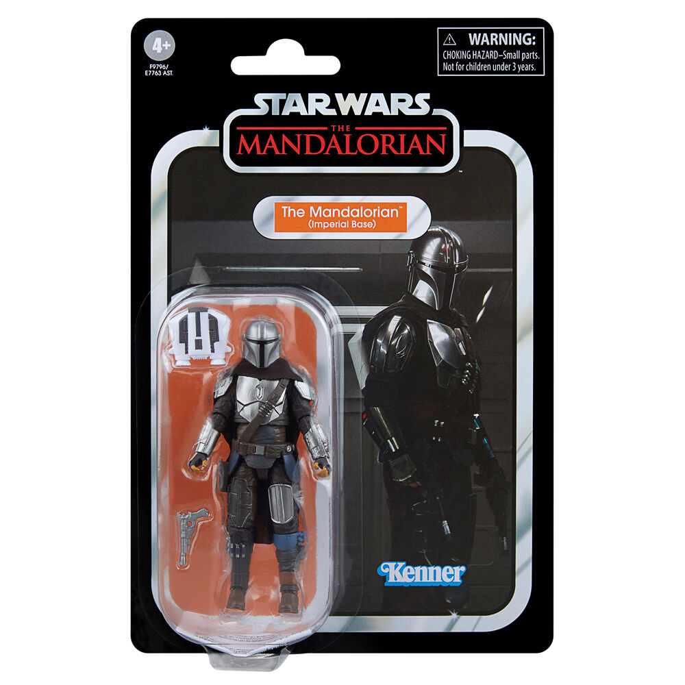 Détail du jetpack sur la figurine articulée Star Wars The Mandalorian