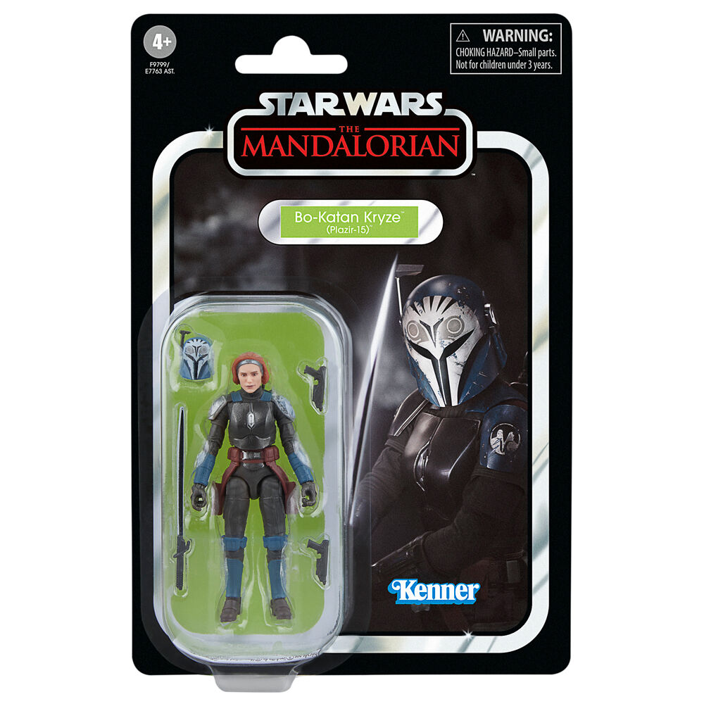 Vue rapprochée du sabre noir inclus avec la figurine Bo-Katan Kryze Plazir-15