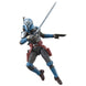Figurine Bo-Katan Kryze avec casque retiré, montrant le visage sculpté avec précision