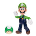 Figurine Super Mario Bros Wave 41 posée sur un socle avec éclairage naturel