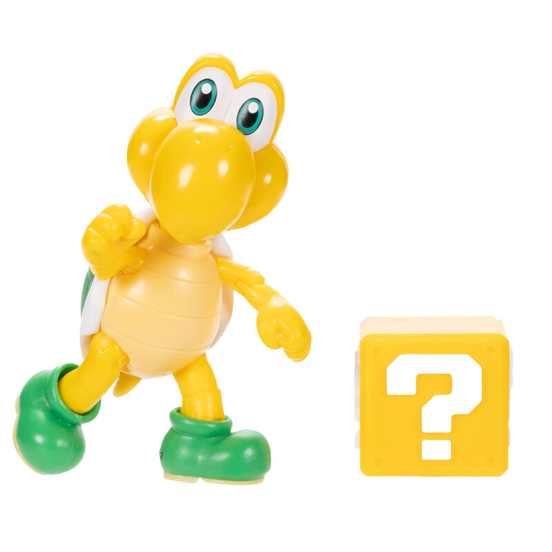 Vue arrière de la figurine articulée Super Mario Bros Wave 41 de 10cm