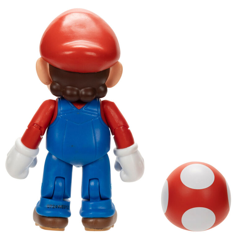 Vue latérale gauche de la figurine articulée Super Mario Bros 10cm Wave 41