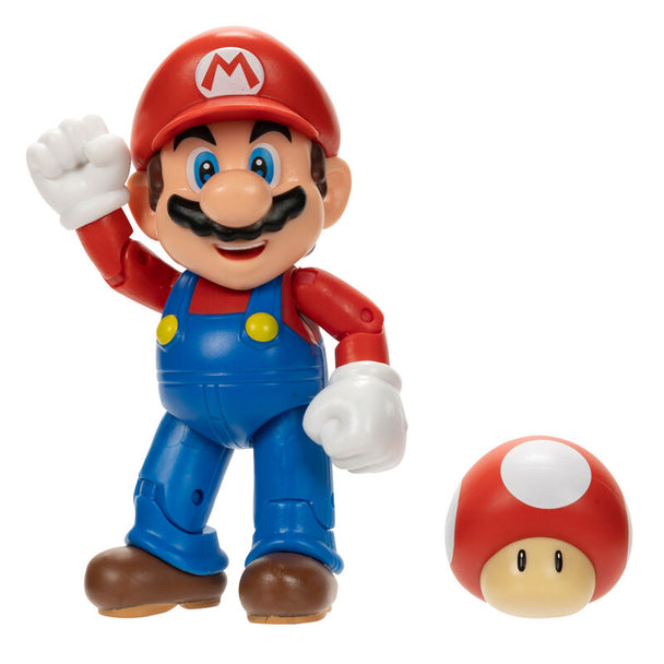 Détail des articulations de la figurine Super Mario Bros JAKKS PACIFIC Wave 41