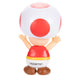 Gros plan sur le visage expressif d’une figurine Super Mario Bros articulée