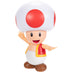 Vue latérale d’une figurine Super Mario Bros 6cm JAKKS PACIFIC