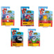 Figurine articulée Super Mario Bros 6cm vue de face avec détails précis