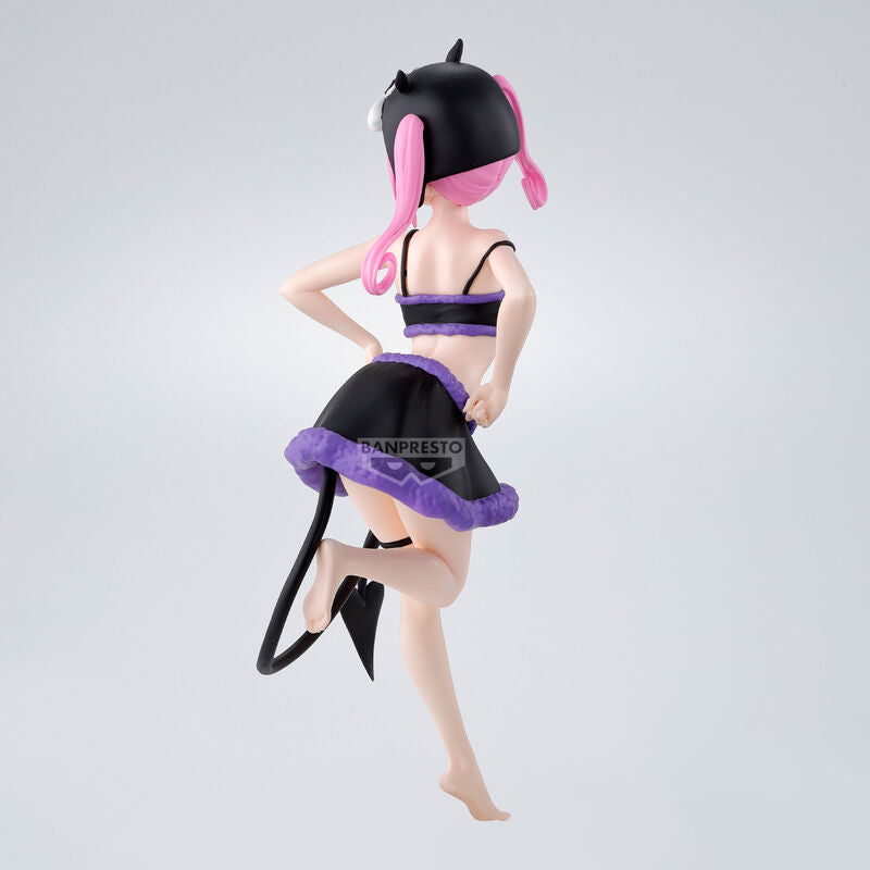 Vue arrière de la figurine Nana Astar Deviluke mettant en valeur la finition brillante et le design