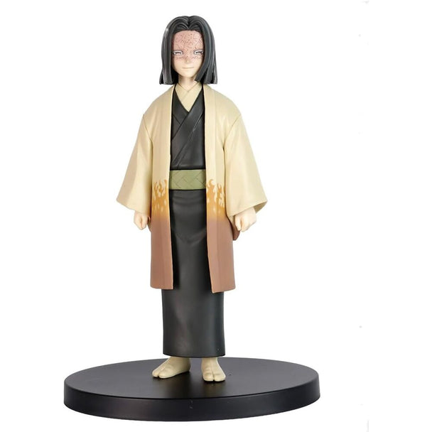 Vue latérale de la figurine Kagaya Ubuyashiki 17cm Demon Slayer avec détails précis et finition soignée
