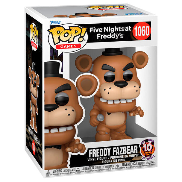 Figurine Funko POP Freddy Fazbear de 9 cm en vinyle dans sa boîte cadeau officielle Five Nights at Freddy's