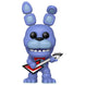 Vue rapprochée de la figurine Funko POP Bonnie avec détails précis et couleurs vives sur fond blanc