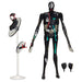 Gros plan sur le visage de la figurine The Spot montrant les textures et expressions uniques